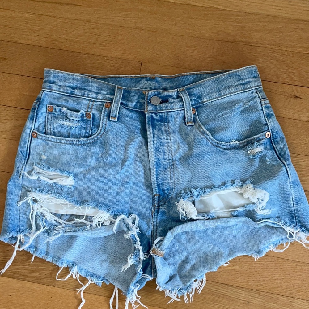 Levi’s 501 High Waist Jean Shorts